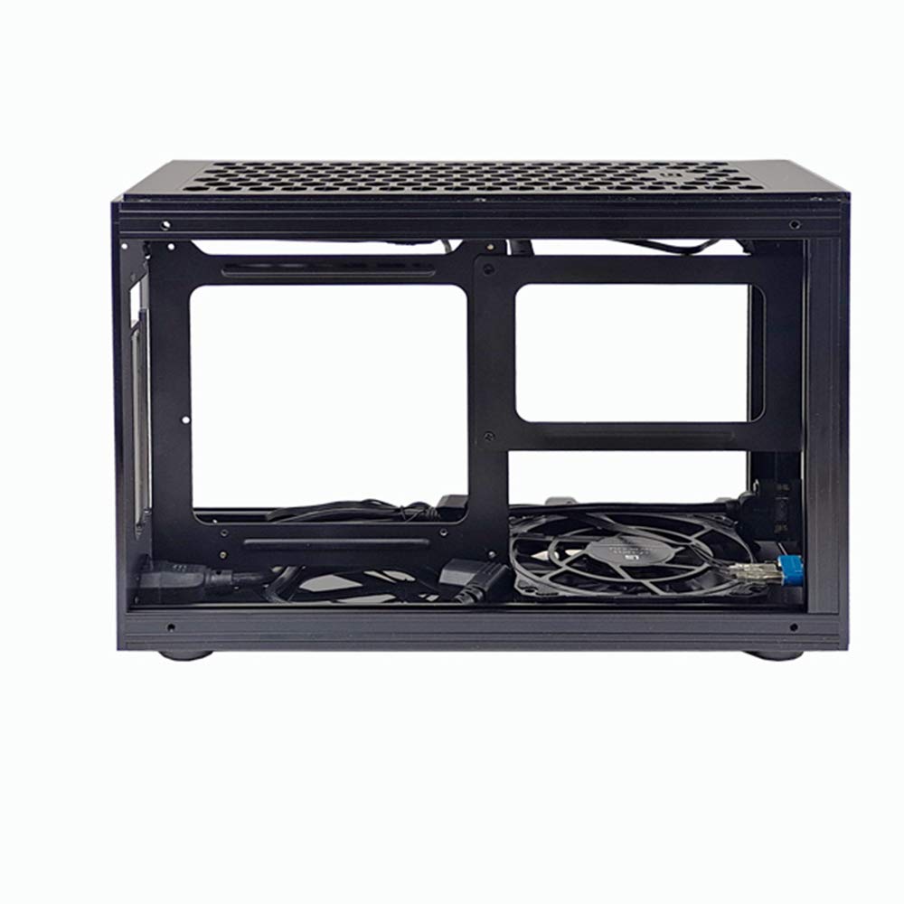 Amazon | Geeek A4 Flex Mini 透明 アクリル ITX コンピューターケース